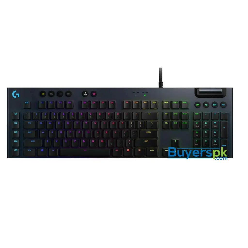 Logitech G813 Lightsync Rgb Mechanical Gaming Keyboard (red Switches) - Price in Pakistan Logitech G813 Lightsync Rgb Mechanical Gaming Keyboard (red Switches) - Price in Pakistan